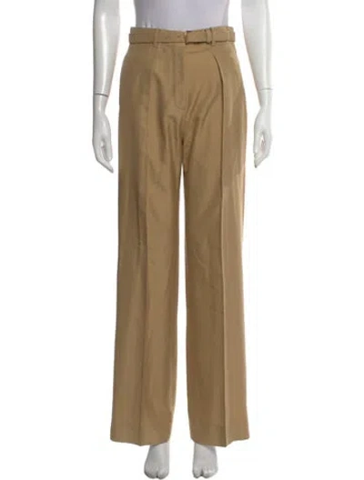 Pre-owned Loro Piana Edward Wide Leg Pants In Neutral