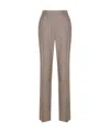 Loro Piana Elastic Waist Casual Pants In Gray