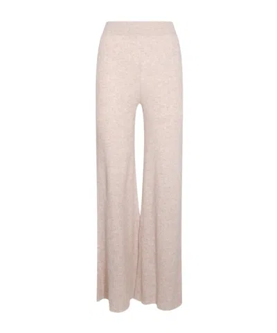 Loro Piana Elastic Waist Casual Pants In Nude