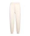 Loro Piana Elastic Waist Casual Pants In White