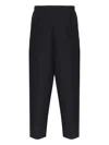 Loro Piana Elasticated-waist Trousers In Black