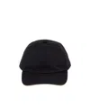 Loro Piana Elastic-back Baseball Cap In Black