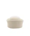 Loro Piana Elegant Simple Hat In Nude