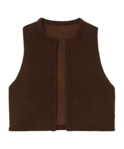 Loro Piana Elisabetta Vest In Black