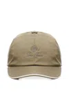 Loro Piana Embroidered-logo Baseball Cap In Brown