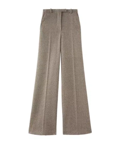 Loro Piana Emmit Freshly Cut Wool Casual Pants In Gray
