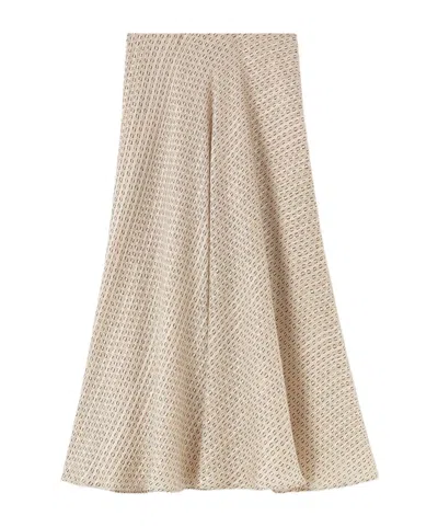 Loro Piana Erika Skirt In Brown