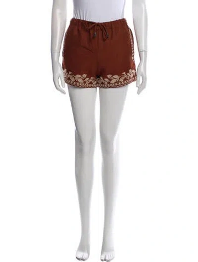 Pre-owned Loro Piana 'ernst' Mini Shorts In Brown