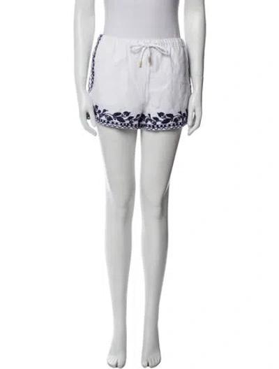 Pre-owned Loro Piana Ernst Mini Shorts In White