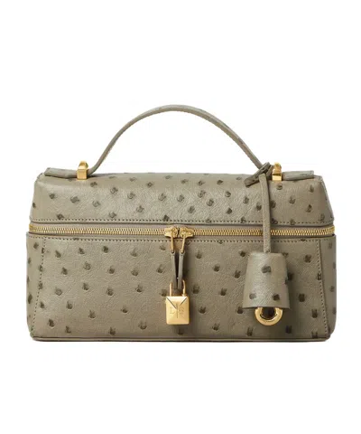 Loro Piana Extra Bag L23 Shoulder Bag In Green