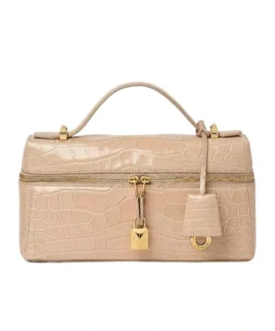 Loro Piana Extra Bag L23 Shoulder Bag In Red