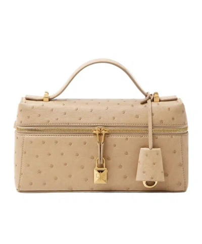 Loro Piana Extra Bag L23 Shoulder Bag In Orix/sun Gold