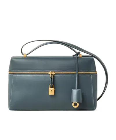 Loro Piana Extra Bag L27 In Blue