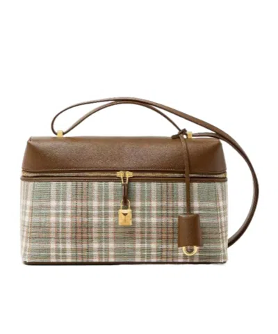Loro Piana Extra Bag L27 Shoulder Bag In Brown