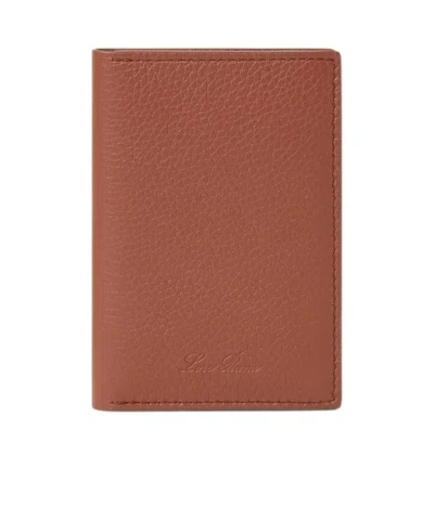 Loro Piana Extra Bifold Cardholder In Brown