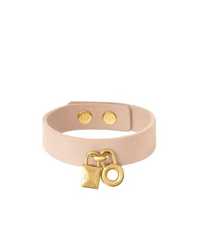 Loro Piana Extra Bracelet In Feather Pink/sun Gold