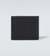 Loro Piana Logo-debossed Full-grain Leather Billfold Wallet In Black