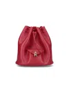 Loro Piana 'extra Drawstring' Backpack In Red