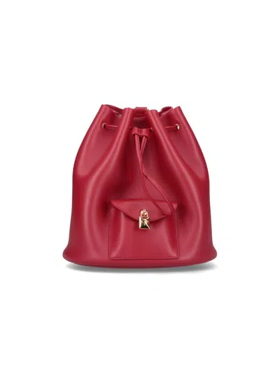 Loro Piana 'extra Drawstring' Backpack In Red