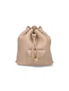 Loro Piana 'extra Drawstring' Backpack In Sand