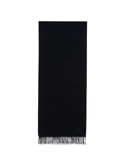Loro Piana Extra Grande Unita Scarf In Black