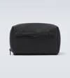 Loro Piana Extra Medium Leather Toiletry Bag In Black