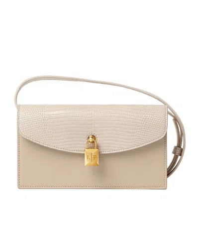 Loro Piana Extra Pochette In Light Tufa/sunshine Gold
