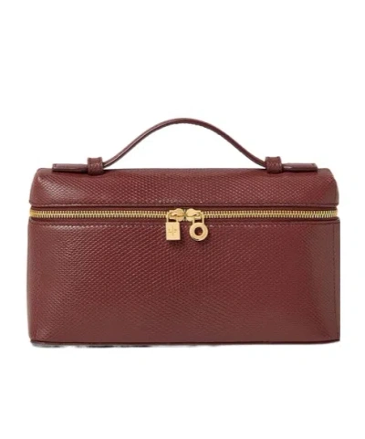Loro Piana Extra Pocket L19 In Glazed Moka/sun Gold