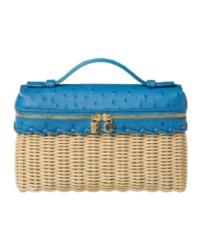 Loro Piana Extra Pocket L19 Shoulder Bag In Blue