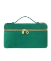 Loro Piana Extra Pocket L19 Shoulder Bag In Green