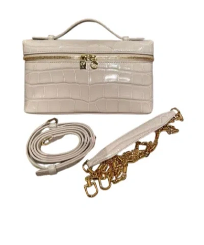 Loro Piana Extra Pocket L19 Shoulder Bag In Nude