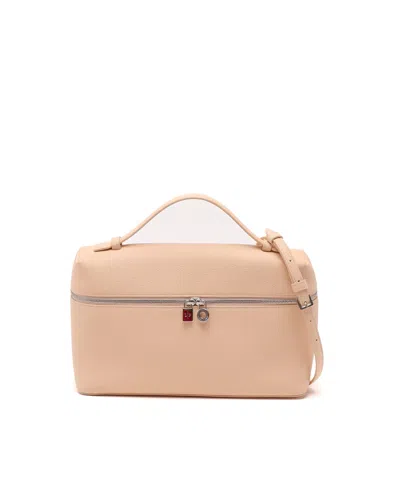 Loro Piana Extra Pocket L27 Bag In Beige