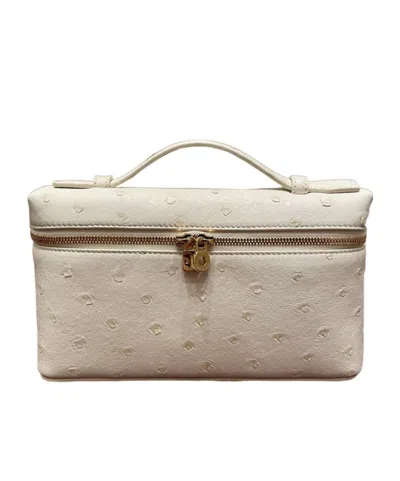 Loro Piana Extra Pocket Pouch L 19 Shoulder Bag In Nude