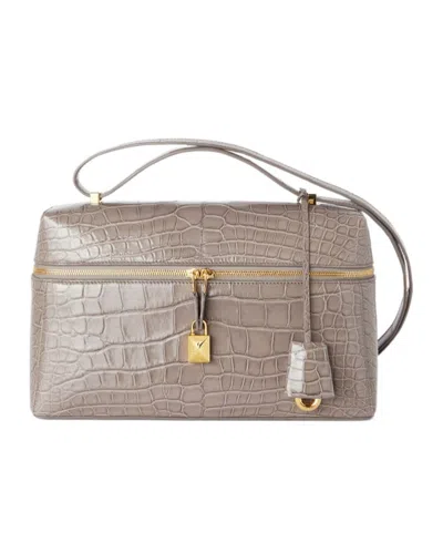 Loro Piana Extra Shoulder Bag In Brown