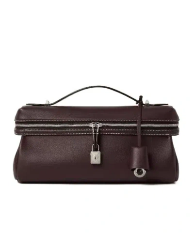 Loro Piana Extra Softy Bag L29 Shoulder Bag In Brown