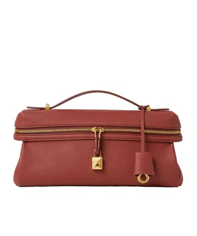 Loro Piana Extra Softy L29 Shoulder Bag In Brown