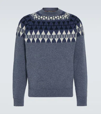 Loro Piana Cashmere Sweater In Blue