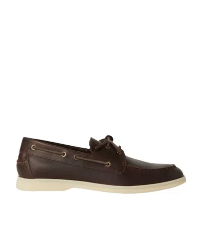 Loro Piana Fasten Loafers In Black