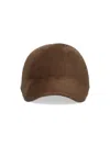 LORO PIANA FELT BASEBALL CAP