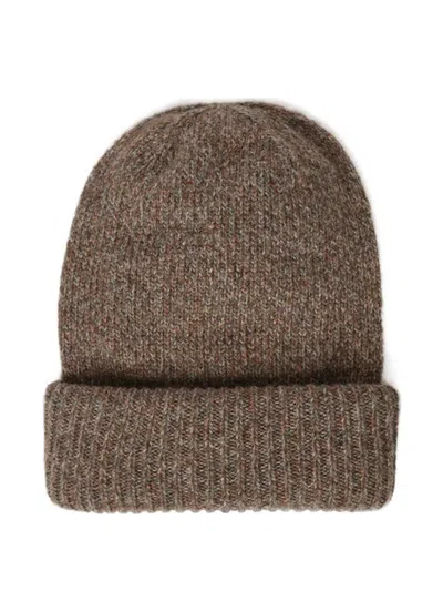 Loro Piana Firethorn Beanie In Brown