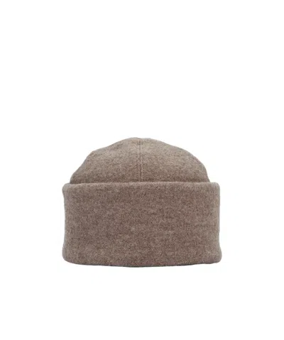 Loro Piana Flanged Hat In Gray