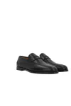 Loro Piana Sergio Walk Leather Loafer In Black