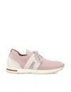 Loro Piana Women's 360 Lp Lady Flexy Walk Sneakers In Pink Sand