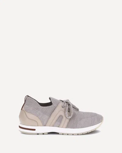 Loro Piana Flexy Walk Sneakers In Gray