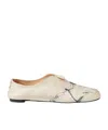 Loro Piana Floaty Graphic-print Loafers In Neutral