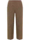 Loro Piana Fobello Trousers In Elasticated Ribbed Waistband