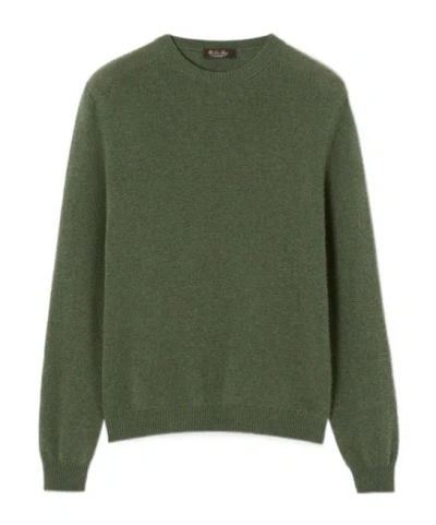 Loro Piana Fobello Crewneck In Green