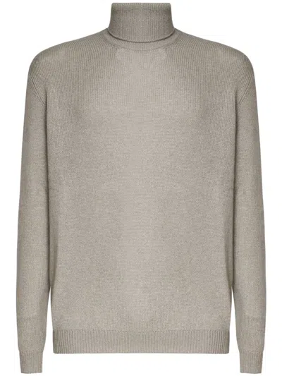 Loro Piana Fobello Sweater In Grey