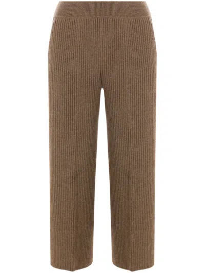 Loro Piana Fobello Trousers In Tundra Melange
