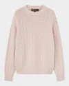 Loro Piana Folecchio Crewneck Cashmere Sweater In Multi
